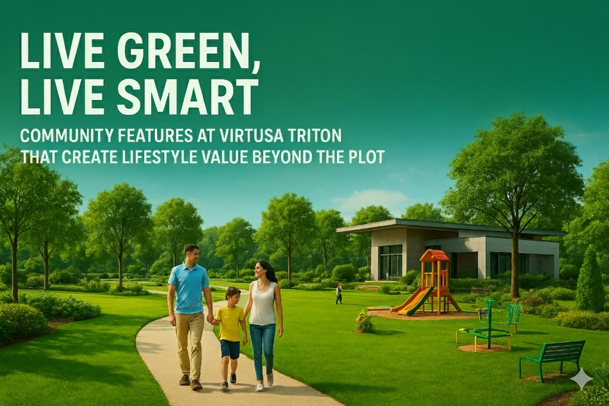 Live Green, Live Smart: Community Features at Virtusa Triton That Create Lifestyle Value Beyond the Plot.